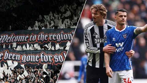 แฟนบอลนิวคาสเซิล เล่นเกมจิตวิทยาใส่ ซันเดอร์แลนด์ เกือบ 10 ปีที่หายไป