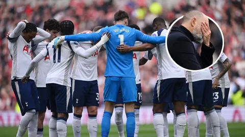 เสี่ยงตกชั้น ส่องโปรแกรม 7 นัดอันตราย "สเปอร์ส" ที่เหลือใน "พรีเมียร์ลีก" ฤดูกาล 2025-26 นี้