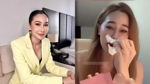 กุ้งพลอย ร้องไห้หลัง ศรราม โพสต์แรง ขอโทษเกิดมาไม่สมบูรณ์แบบ มีน่ารักไม่น่ารักบ้าง