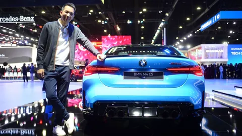 ส่องตัวแรงบูธตราใบพัด BMW M4 CS โชว์หล่อใน บางกอก อินเตอร์เนชันแนล มอเตอร์โชว์ 