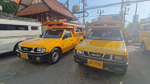 สองแถวเชียงใหม่จ่อหยุดวิ่ง หากดีเซลแตะ 35 บาท จี้รัฐเร่งช่วยเหลือ