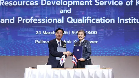 ปลดล็อกแล้ว "ช่างเชื่อมอาร์กโลหะด้วยมือ" ไปทำงาน "อู่ต่อเรือ" ในเกาหลีใต้ได้