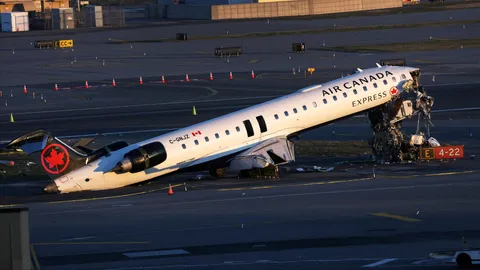 ผลสืบสวนชี้ ระบบตรวจจับไม่ทำงาน ทำแอร์แคนาดาชนรถดับเพลิง