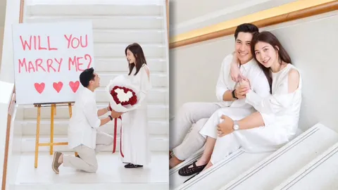 บิ๊ก ธนพนธ์ คุกเข่าขอแฟนสาวแต่งงาน แอริน คอมเมนต์ยินดีต้อนรับว่าที่น้องสะใภ้