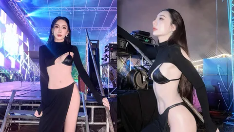 เบนซ์ พริกไทย นุ่งชุดกระโปรงแหวกถึงเอวขึ้นคอนเสิร์ต แต่เจอแซะเป็นนักร้องหรือดาวยั่ว
