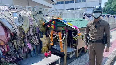 ตร.รับแจ้งเหตุ “เด็กวิ่งเล่น” ริมถนน พอไปถึงกลับเงียบกริบ โซเชียลแห่คอมเมนต์