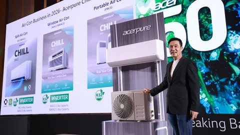Acer ไม่ได้ขายแค่คอมพิวเตอร​์ เตรียมใช้แบรนด์ Acerpure บุกตลาดเครื่องใช้ไฟฟ้า