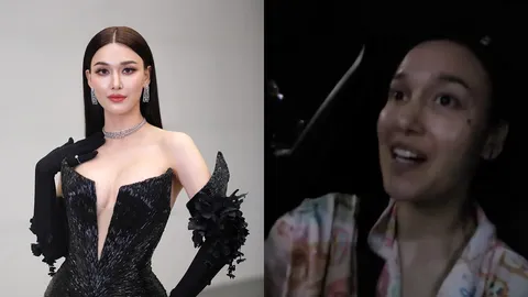 แจ็คกี้ ชาเคอลีน ขับรถมาเติมน้ำมันในชุดนอน หลังปรับขึ้นราคา 6 บาท ลั่นช็อกทั้งแม่ลูก