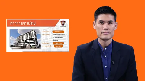 ปชน. ข้องใจตึกใหม่ สน.สุทธิสารพิสดาร บันไดชั้น 2 ขึ้นไม่ได้ ชี้เห็นชื่อคู่สัญญาแล้วอึ้ง