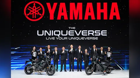 ไทยยามาฮ่ามอเตอร์ย้ำผู้นำเทคโนโลยีสองล้อ เปิดจักรวาลแห่งยนตกรรมในงานมอเตอร์โชว์