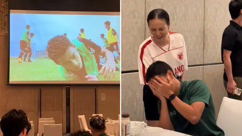 “สารัช” เขินหนัก! โดนเพื่อนแกล้งเปิดเพลง “เชือกวิเศษ” กลางวง เจ้าตัวถึงกับหน้าแดง