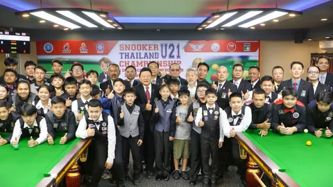 "บิ๊กฮง" เปิดศึก สนุกเกอร์ เยาวชน ยู-21 ย้ำ พ้น พ.ร.บ.การพนัน เด็กไทยกระหึ่มโลก