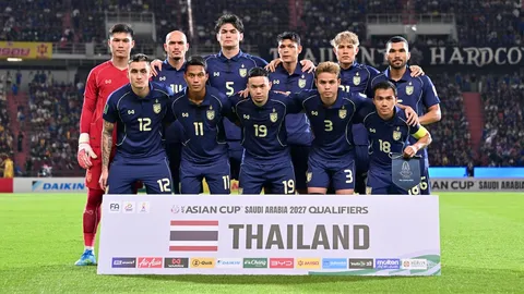 ทีมชาติไทย ไปด้วย สรุป 23 ทีมล่าสุด เข้ารอบสุดท้าย เอเชียนคัพ 2027