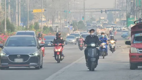 เชียงใหม่อ่วม ฝุ่น PM2.5 คลุ้ง ติดอันดับ 1 โลก ผู้ป่วยทะลักรพ. หลายจว.วิกฤติ ระดมดับไฟป่า