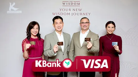"เดอะวิสดอมกสิกรไทย" ผนึก "วีซ่า" ยกระดับสิทธิพิเศษครั้งใหญ่ มอบประสบการณ์เอ็กซ์คลูซีฟให้ลูกค้า