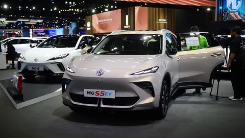 MG ซิวยอดจองกว่า 5,000 คัน ในมอเตอร์โชว์ 2026