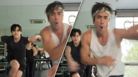 กระแสแรงเกินต้าน! ณเดชน์-หมาก เต้นท่า B-Boy มิสแกรนด์กาฬสินธุ์ ขณะออกกำลังกาย