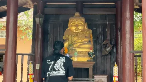 "ชัช ตลาดไท" แก้บน “หลวงพ่อบัวเข็ม” วัดโตนดเตี้ย หลังรับโชคปังถูกหวย 211 ใบ