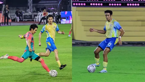 เชอรี่-เกรท-กลัฟ เฮ! ทีมสีเหลืองขมิ้นชนะทีมสีชมพูพั้นช์ 8-5 ศึกฟุตบอลดาราช่อง 3