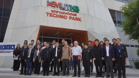 มจพ. เปิดบ้านรับคณะผู้บริหารจีนระดับแนวหน้า ร่วมขับเคลื่อน "ยานยนต์ไฟฟ้า-ระบบอัตโนมัติ"