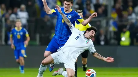 มันใช่เรื่องไหม "แข้งอิตาลี" ทำเรื่องไม่สมควร ก่อนเกมแพ้ "บอสเนีย" ตกรอบ เพลย์ออฟ "ฟุตบอลโลก 2026"