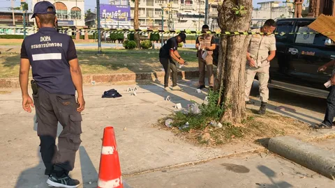 หนุ่มวัย 21 ปี กลับบ้านมาเกณฑ์ทหาร ถูกคนร้ายยิงดับ หน้าที่ว่าการอำเภอขุขันธ์