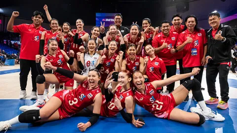 เปิดโปรแกรมวอลเลย์บอลหญิงทีมชาติไทย 2026 ล่าตั๋วโอลิมปิก–เดิมพันอยู่รอด VNL