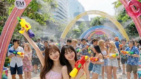 เอ็ม ดิสทริค ฉลองสงกรานต์สุดยิ่งใหญ่ ในงาน "ไทยหรรษา มหาสงกรานต์"