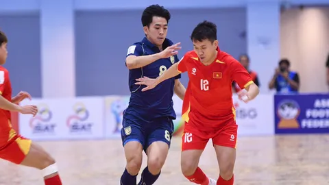 ผลฟุตซอล ฟุตซอลทีมชาติไทย พบ เวียดนาม ASEAN Futsal Championship 2026 แบ่งกลุ่ม กลุ่มเอ นัด 3