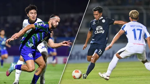 สรุปผลบอลสด ฟุตบอล เมืองไทย คัพ 2025-26 รอบรองชนะเลิศ ประจำวันที่ 8 เม.ย. 69