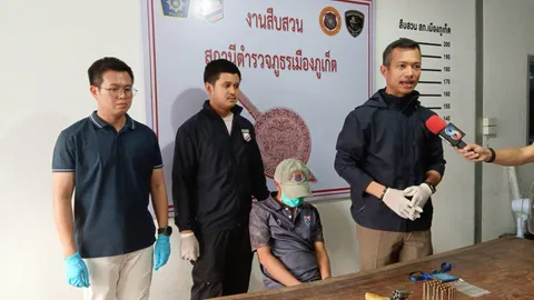 รวบมือยิงเพื่อนร่วมงานสาหัส คนเจ็บเคราะห์ดี บัตรพนักงานช่วยลดแรงกระสุน