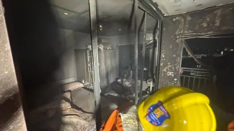 พาวเวอร์แบงก์ระเบิด ทำไฟไหม้คอนโดกลางเมืองโคราช ลูกบ้านวิ่งหนีตายอลหม่าน