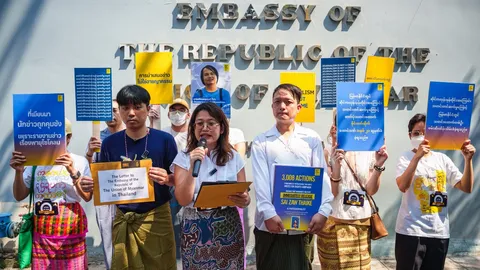 เรียกร้องปล่อยตัว ช่างภาพเมียนมา ถูกศาลทหารจำคุก 20 ปี รายงานข่าวผลกระทบพายุไซโคลน