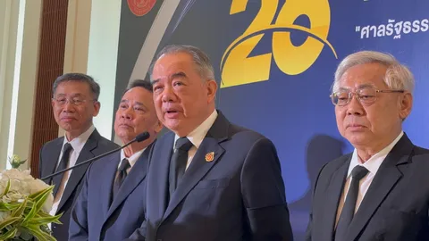 ประธานศาลรัฐธรรมนูญ รับเป็นปกติการพิจารณาคดีย่อมมีความกดดันจากสังคม