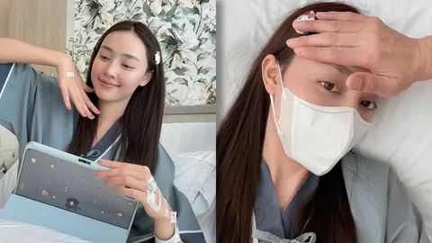 น้ำตาล พิจักขณา แอดมิทด่วน ไซนัสอักเสบเฉียบพลัน หวานใจ ไผ่ พาทิศ ดูแลไม่ห่าง