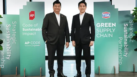 AP x TOA ดันบ้านสีเขียว ยกระดับก่อสร้างยั่งยืน