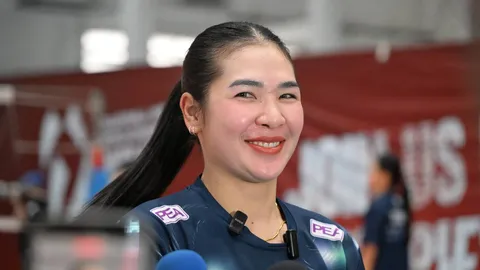 ฟิตหนักต่างแดน! “ศศิภาพร” มั่นใจทีมไทยแกร่งขึ้น พร้อมลุย VNL-SEA V.League