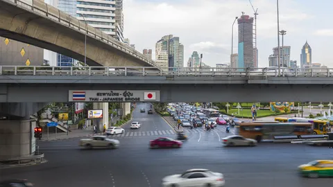 วันสงกรานต์ 2569 เช็กเส้นทางจราจร กทม. ถนนเส้นไหนปิด-ควรเลี่ยง