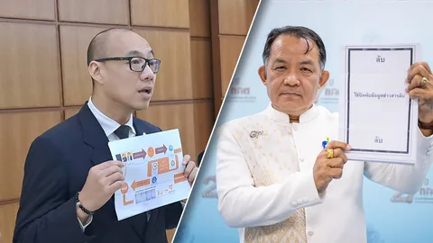 ผู้ร้องยุบพรรคประชาชน ตบเท้าให้ถ้อยคำ กกต. ปม บริษัท สเปกเตอร์ ซี - “ช่อ” ครอบงำพรรค