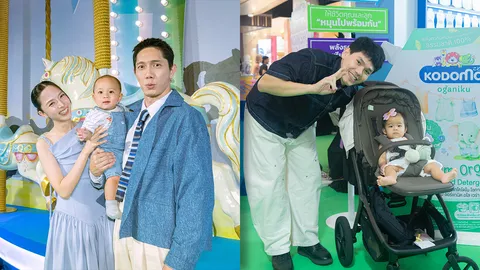 เปิดความน่ารักของ "น้องซัมเมอร์" ลูกพ่อต๊ะ กับ "น้องฌาน" ลูกพ่อปั๊บ โปเตโต้ ออกงานด้วยกัน