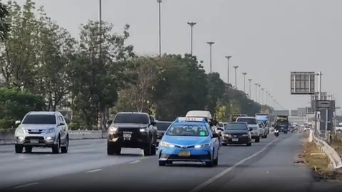 เริ่มทยอยกลับบ้านสงกรานต์ “สายเอเชีย” ยังไม่แน่นมาก ใช้ความเร็วได้ต่อเนื่อง