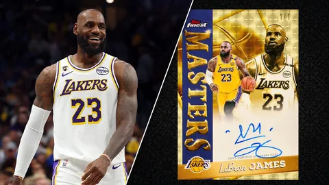 การ์ด "LeBron James" 1/1 ที่หายากที่สุดในโลก มูลค่าพุ่งทะลุ 5 ล้านบาท!