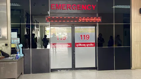 ผกก. สภ.นาโพธิ์ ช็อกหมดสติ เร่งนำตัวส่ง รพ. คาดอากาศร้อนจัด