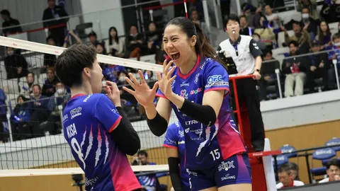 “ทัดดาว” พา PFU เข้าวิน! ผงาด POM - สรุปผลวอลเลย์บอลลีกญี่ปุ่น รอบก่อนรองฯ นัดที่ 1 