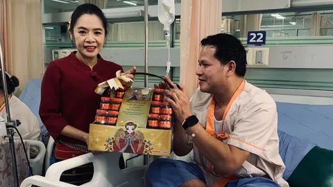 “ธรรมนัส” มอบ สส.เพ็ญภัค รุดเยี่ยมให้กำลังใจผู้บาดเจ็บ เด็กหญิง 2 ขวบ 