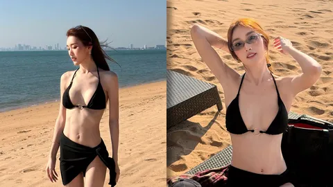 เบสท์ คำสิงห์ เปิดภาพนุ่งบิกินีตัวจิ๋วเล่นน้ำสงกรานต์ สวยแซ่บเซ็กซี่สะกดใจ