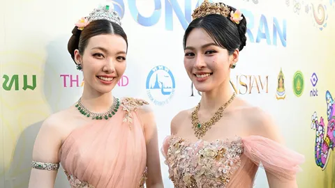 "ออม" เคลียร์ไวรัลขาวพุ่งงานบอล รับพอกผิวจริงจนได้ดี "หลิงหลิง" ยอมขอเป็นใบไม้ให้น้องเป็นดอกไม้