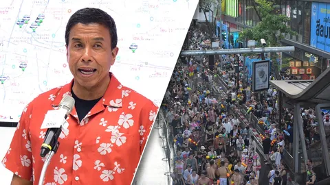 “ชัชชาติ” ย้ำ สีลมปิดจบเล่นน้ำสงกรานต์ แค่ 2 ทุ่มคืนนี้-แก้ปัญหาเสียงงาน S2O ลงตัวแล้ว