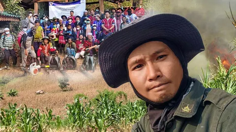 ดอยช้างป่าแป๋ สู้ไฟ ดินแดนไร้ไร่ข้าวโพด