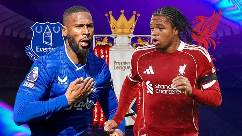 LIVE ถ่ายทอดสด เอฟเวอร์ตัน พบ ลิเวอร์พูล ดูบอลสด 19 เม.ย. 69 เวลา 20.00 น. พรีเมียร์ลีก 2025-26